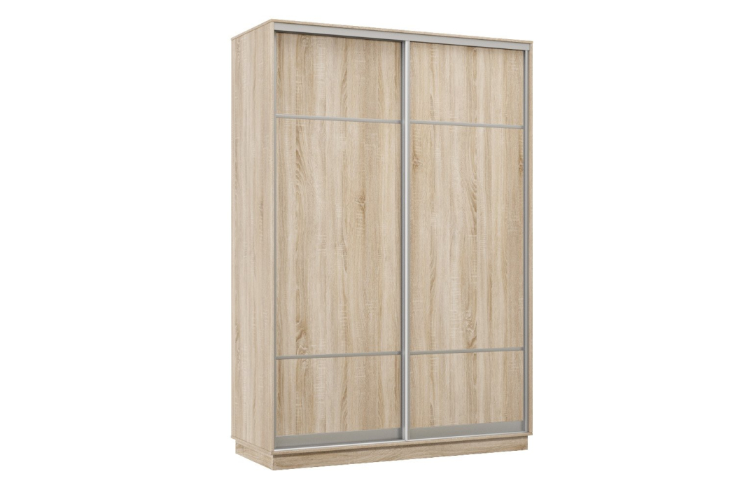 Шкафы-купе, Шкаф-купе Премьер Лайт 02 (08;08) двухдверный