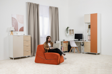 Стеллаж Марвэл 16.426, белый, сатин, плэйн