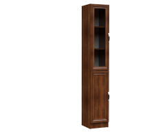 Со стеклянными дверями, Шкаф ШК-1/7-1800