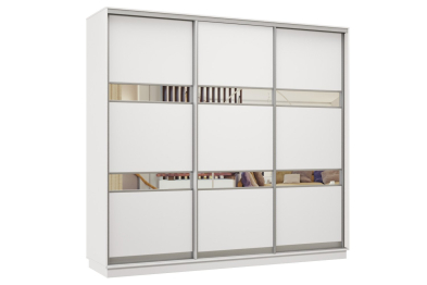 Шкаф-купе Премьер 33 (15;15;15) трёхдверный