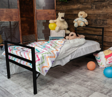 Детские кровати, Детская металлическая кровать Аристо kids