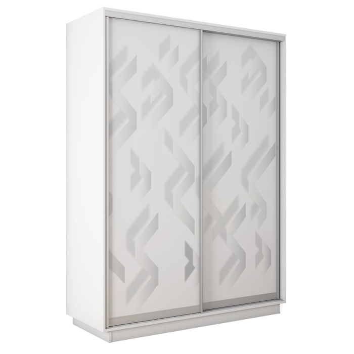 Шкафы-купе 2-х дверные, Шкаф-купе Экспресс 2-х дверный Фотопечать Ленты Стекла 140х45х220