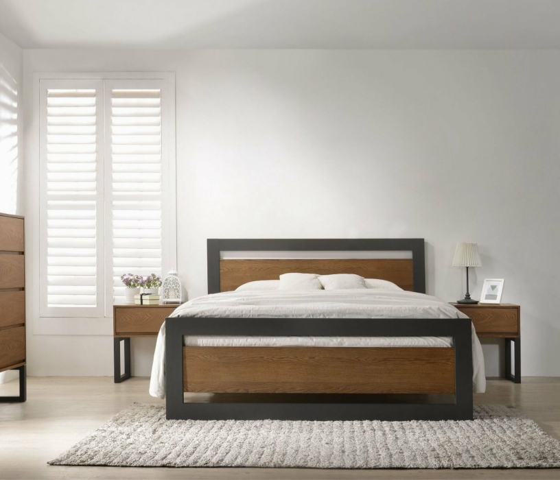 Кровати 180х200, Кровать в стиле лофт Чарльстон 1.8