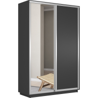 Шкафы-купе, Шкаф-купе Экспресс Медиум дуо 2400 x 1400 x 600