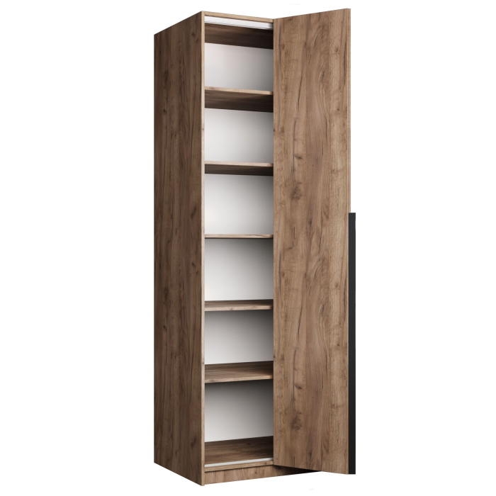 В спальню, Шкаф Локер 2-х дверный (Гармошка) доп. полки