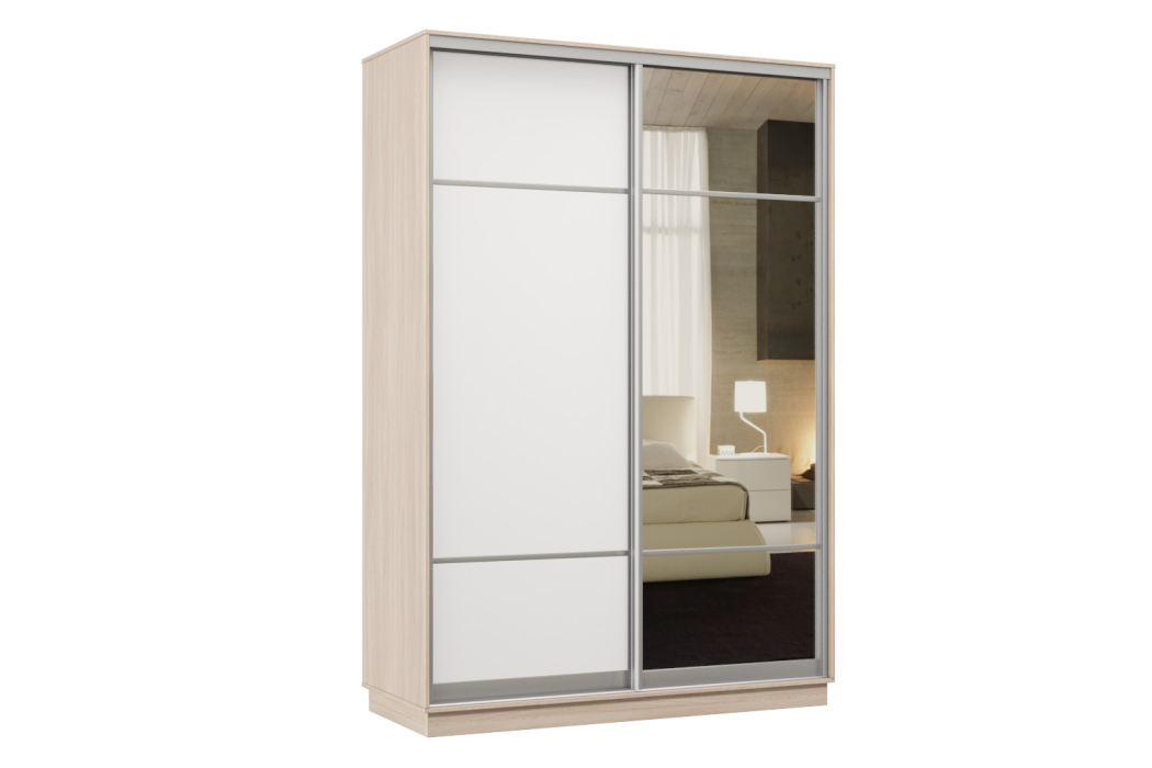 Шкафы-купе, Шкаф-купе Премьер Лайт 09 (08;11) двухдверный