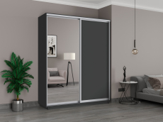 Шкафы-купе, Шкаф-купе Медиум Широкий, 180х60х220