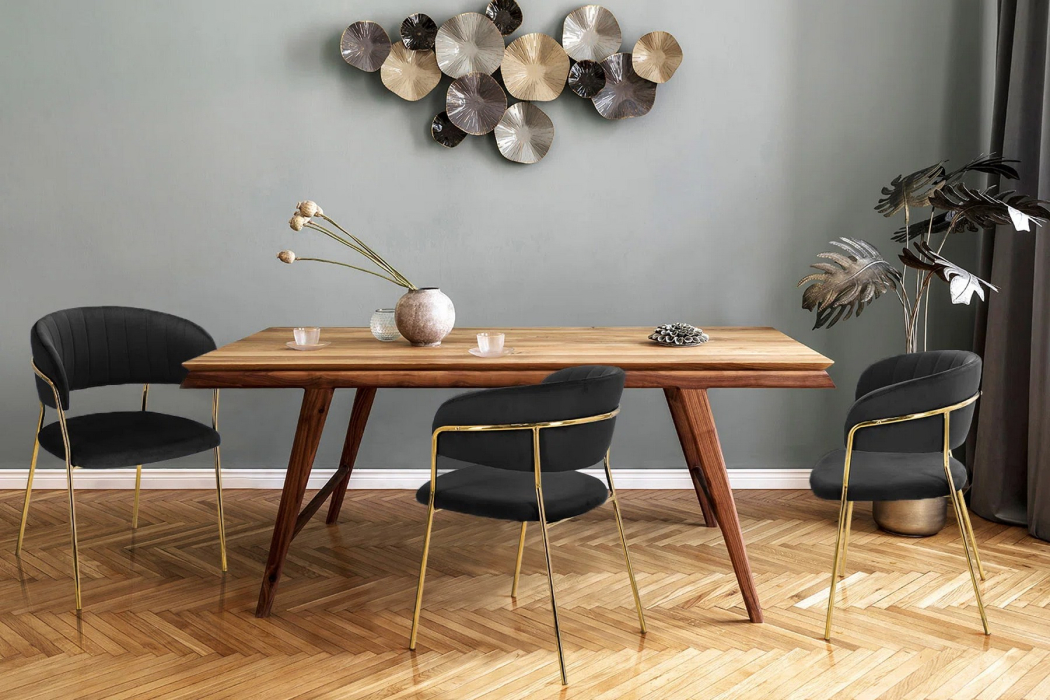 Стулья, Комплект стульев Whispered Fusion, золотой (Комплект 2 шт)