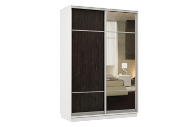 Шкаф-купе Премьер Лайт 03 Мини (08;11) двухдверный