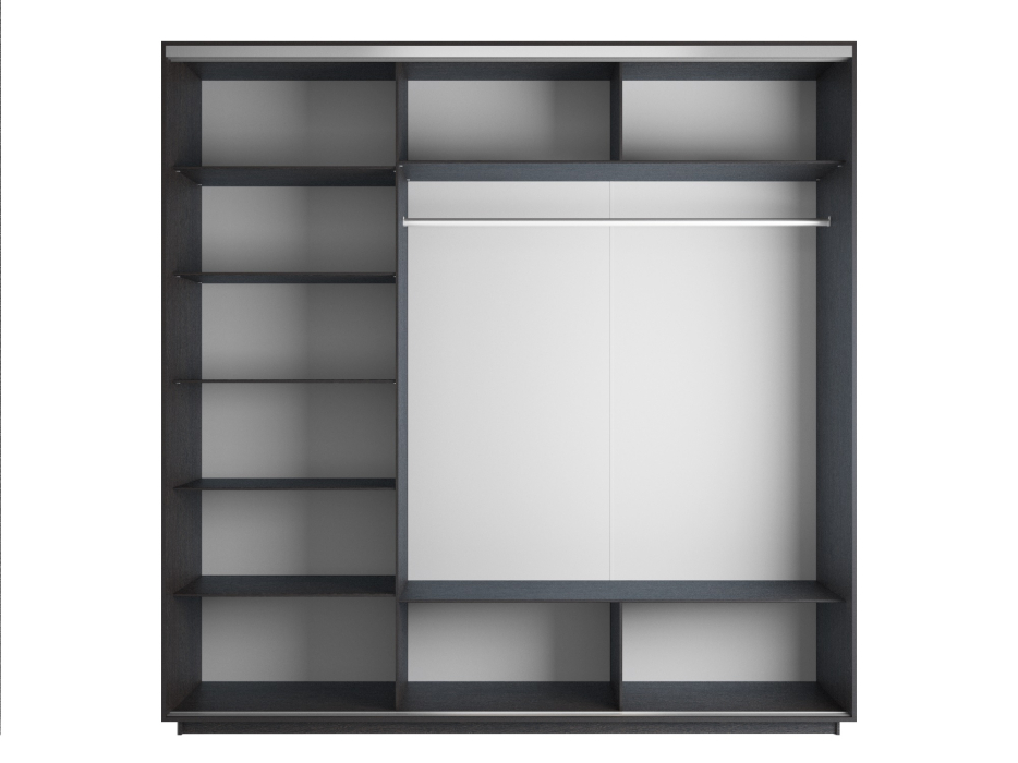 Шкафы-купе, Шкаф-купе Экспресс 1011, 180х60х220