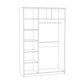 Шкаф комбинированный Ливерпуль 08.45.01