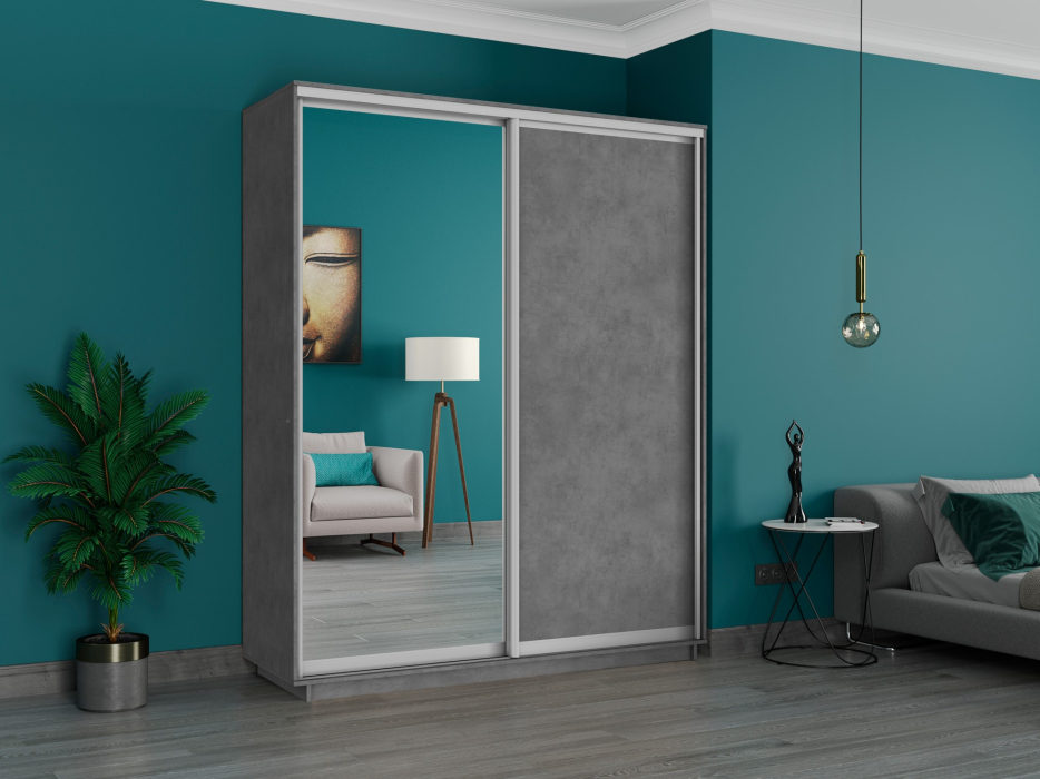 Шкафы-купе, Шкаф-купе Медиум Широкий, 180х60х220