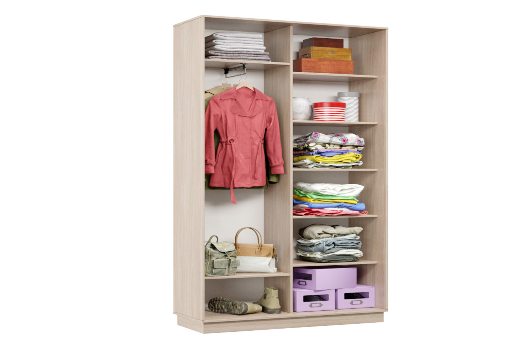 Шкафы-купе, Шкаф-купе Премьер Лайт 03 (02;02) двухдверный