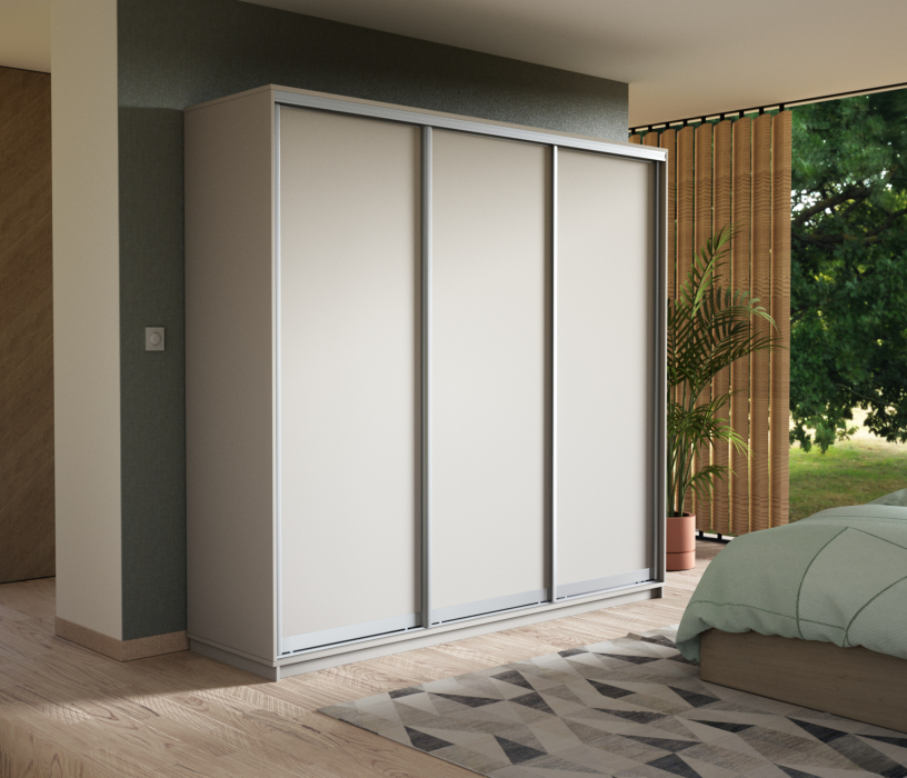 Шкафы-купе, Шкаф-купе Экспресс Элемент трио 2400 x 2400 x 600