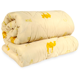 Одеяло из верблюжей шерсти в чехле из микрофибры, 200х220 см