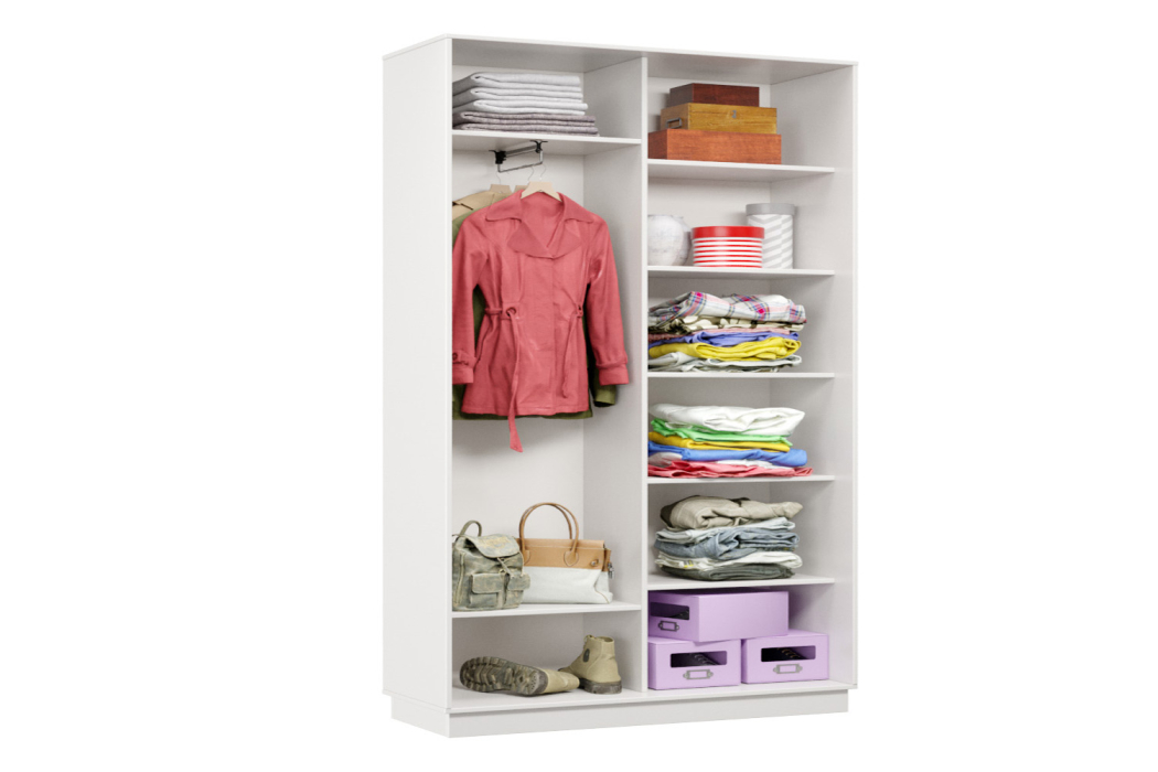 Шкафы-купе, Шкаф-купе Премьер Лайт 01 (02;02) двухдверный