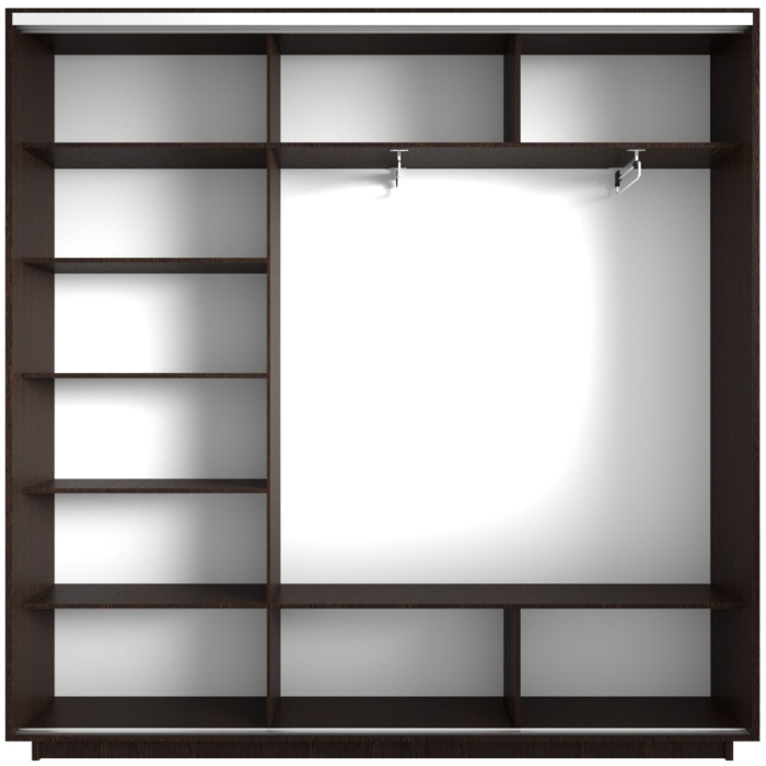 Шкафы-купе, Шкаф-купе Медиум Широкий, 180х45х240