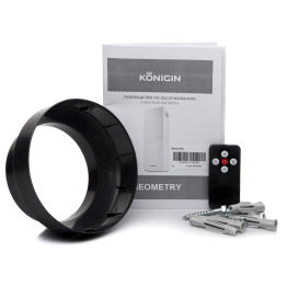 Кухонная вытяжка Konigin Geometry Glass