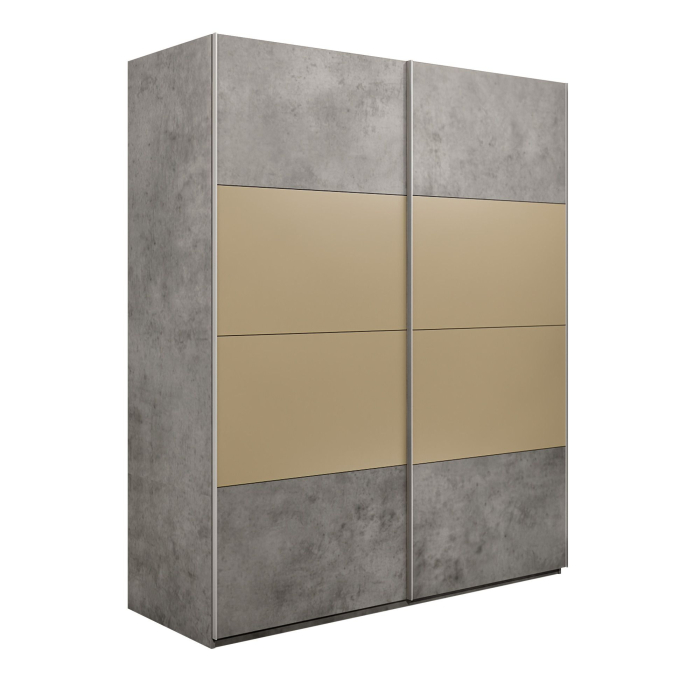 Шкафы-купе 2-х дверные, Шкаф-купе Эста 2-х дверный ДСП/Стекла фисташка/Доводчик 200х66х240