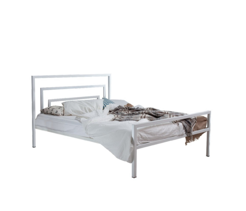 Кровати более 180 см, Металлическая кровать Атланта 1.8
