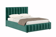 Мягкая кровать, Кровать Анкона 1400, велюр