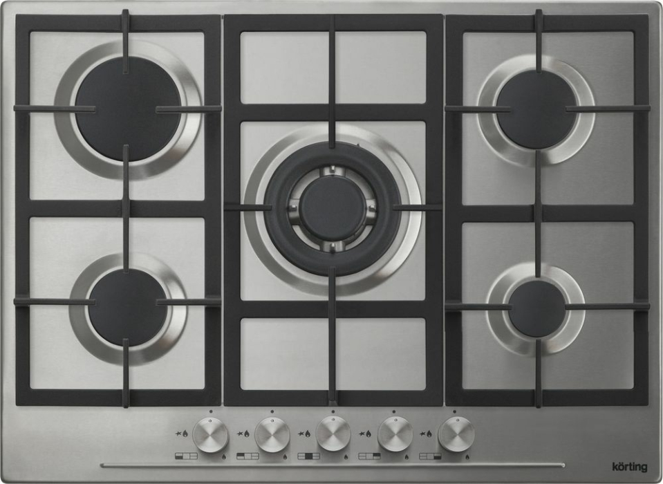 Встраиваемые варочные панели, Газовая варочная панель Korting HG 765 CTX