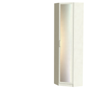 Угловые шкафы, Шкаф угловой Феникс М-1 С зеркалом