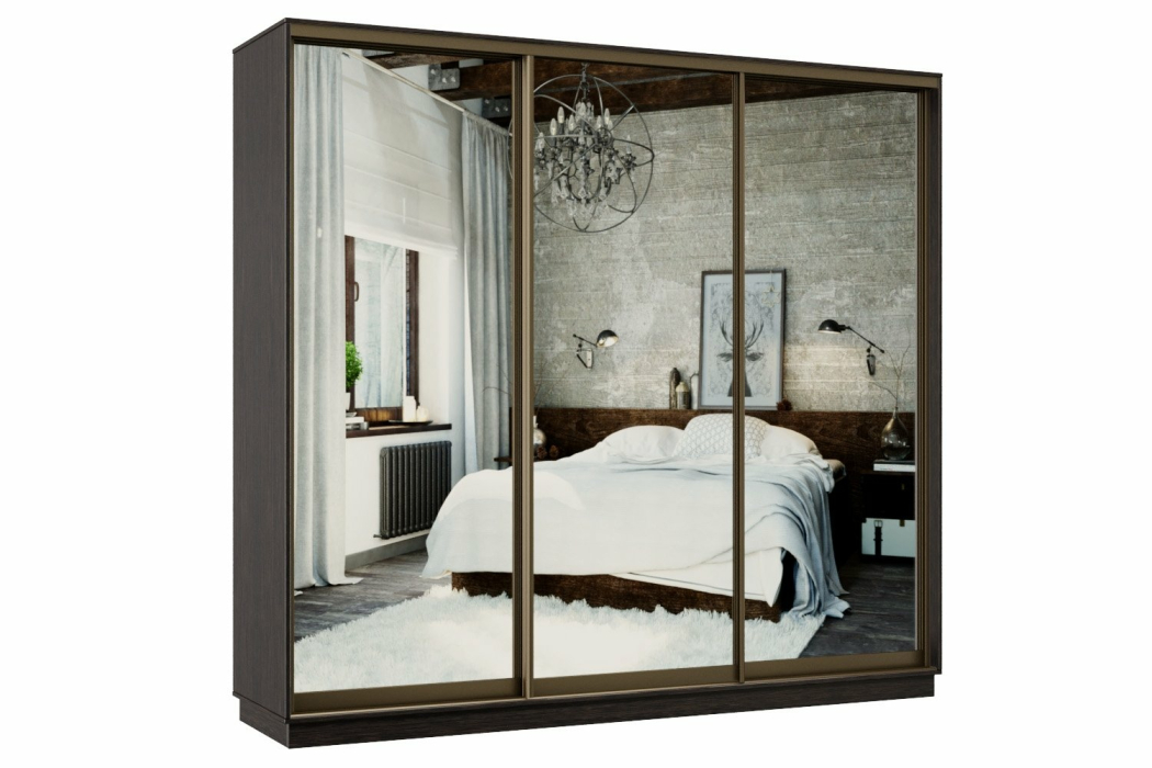 Шкафы-купе, Шкаф-купе Премьер 55 Венге