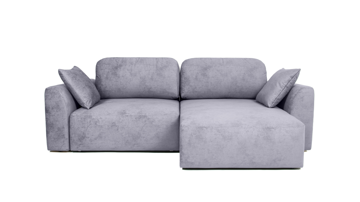 Диваны угловые в гостиную, Диван угловой Trump mini, велюр