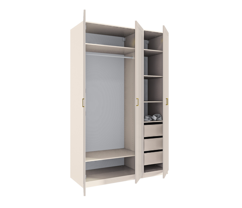 Для одежды, Шкаф трехдверный Ассоль/Макс 1500 мм