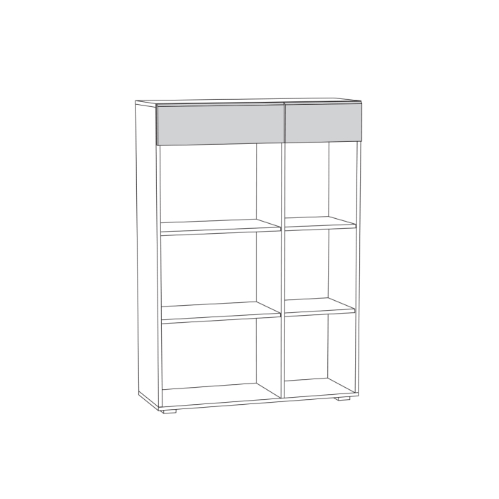 Тумбы, Комод Лайн 13.121