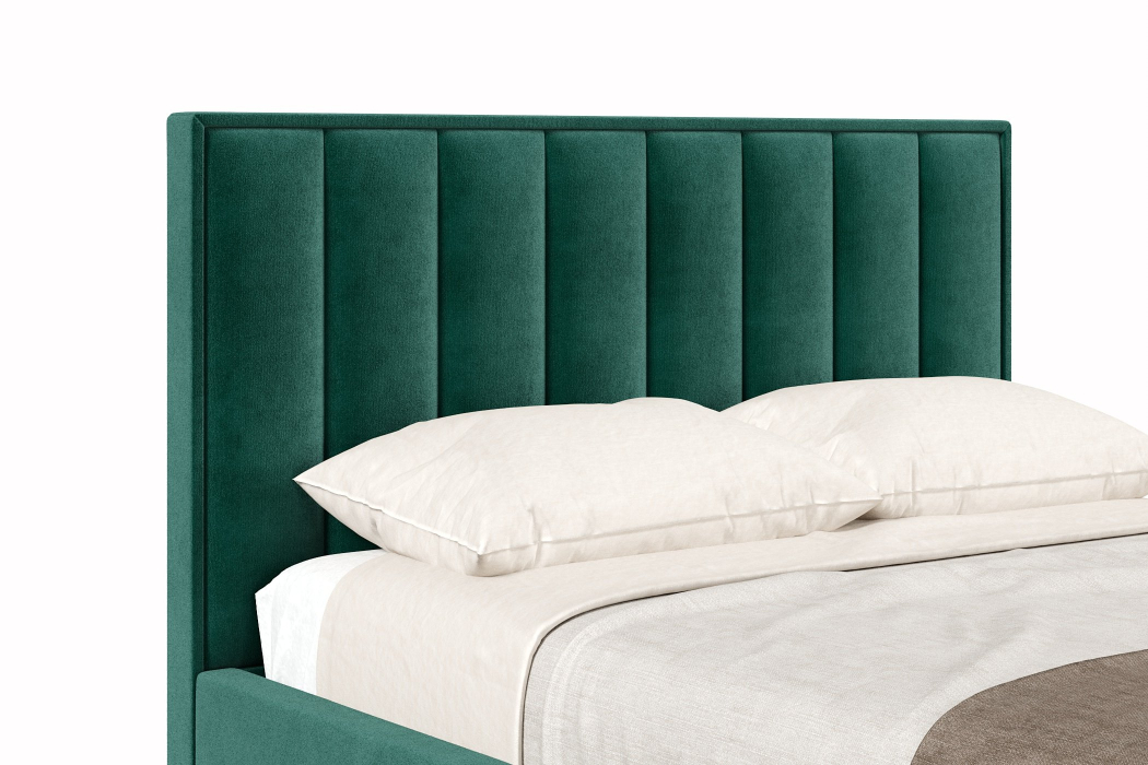 Мягкая кровать, Кровать Анкона 1400, велюр