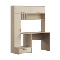 Прямые компьютерные столы, Стол письменный Лайт 03.243 Н, плэйн, сатин