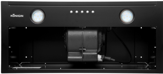 Кухонная вытяжка Konigin Flatbox Full Black 60