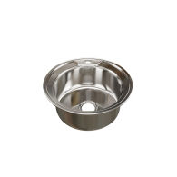 Кухонные мойки, Мойка круг d 49 (0,6) с сифоном