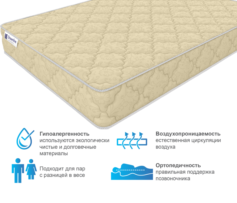 Другие размеры, Матрас DreamLine Селена 1600x1900