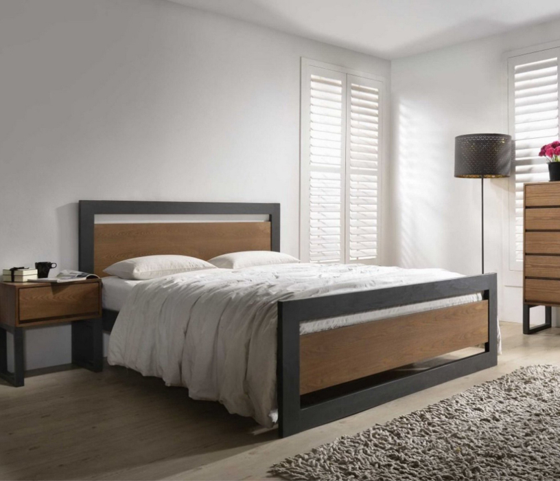 Кровати 180х200, Кровать в стиле лофт Чарльстон 1.8